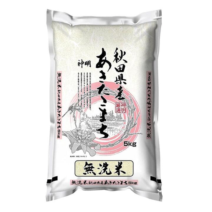 Shenming Akita Prefecture No-Wash Rice 5kg