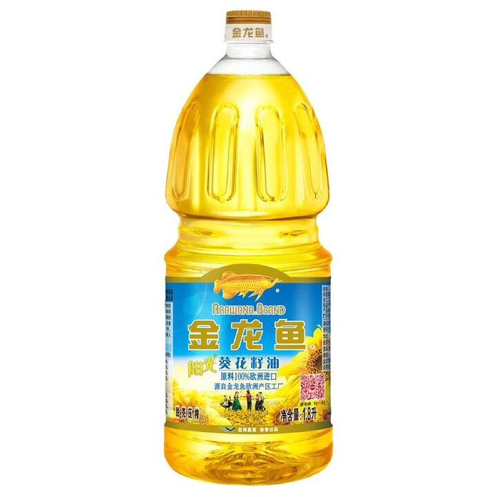 Golden Dragon Fish Sunflower Seed Oil 1.8L