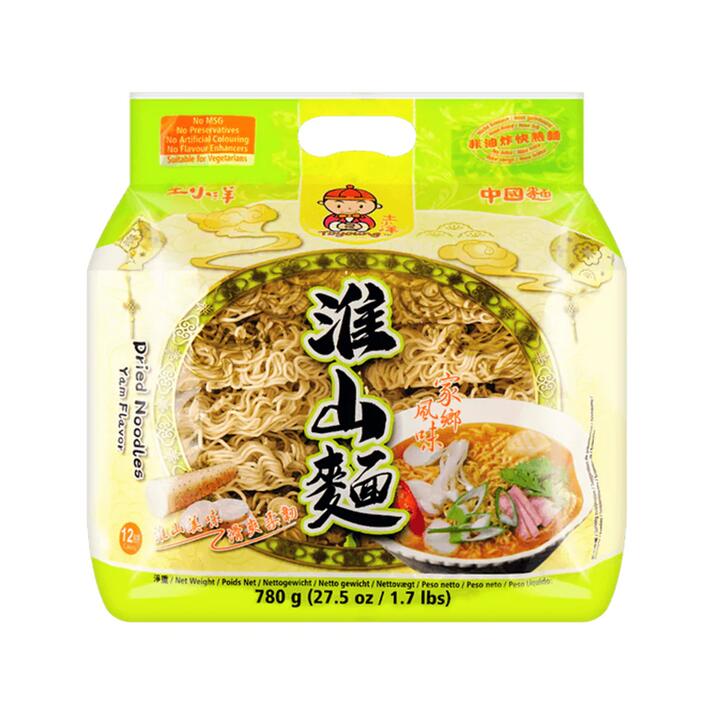 Tuxiaoyang Dried Yam Noodles - 12 Pieces, 780g