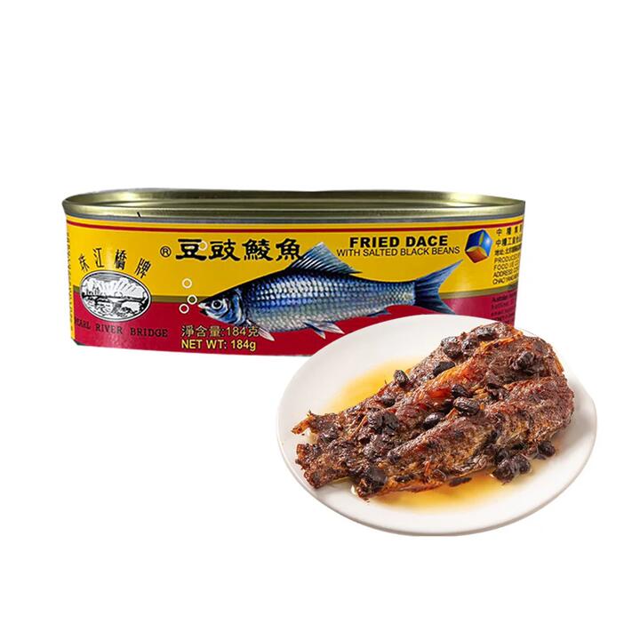 Pearl River Bridge Fried Dace with Salted Black Beans - 184g