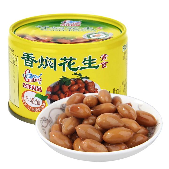 GuLong Fragrant Braised Peanuts 170g