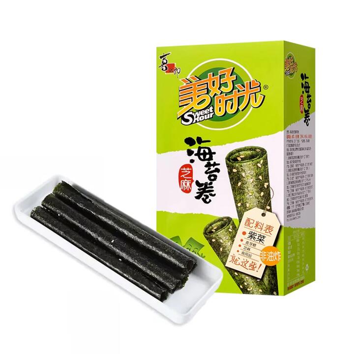Sweet Hour Sesame Seaweed Rolls - 27g