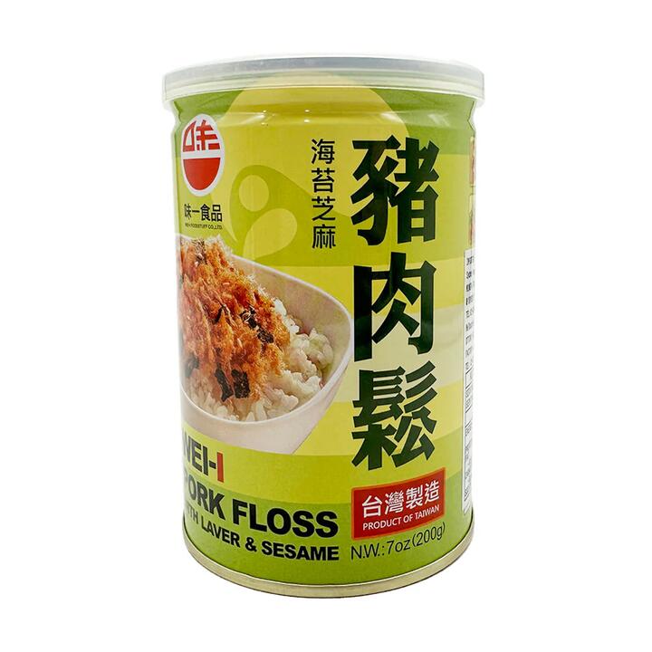 Wei Yi Pork Floss with Seaweed and Sesame 200g