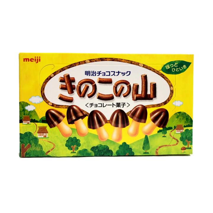 Meiji Mushroom Chocolate Biscuits 74g