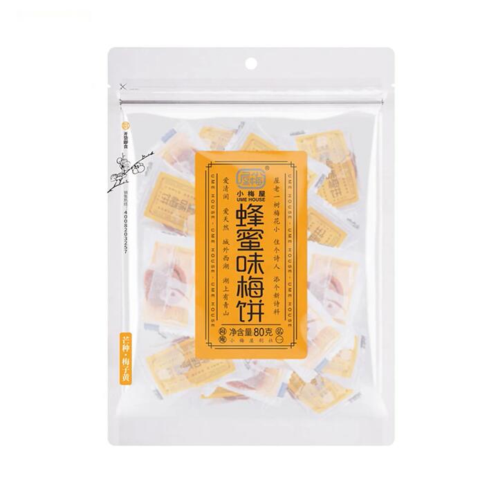 Xiaomeiwu Honey Flavoured Plum Cake 80g