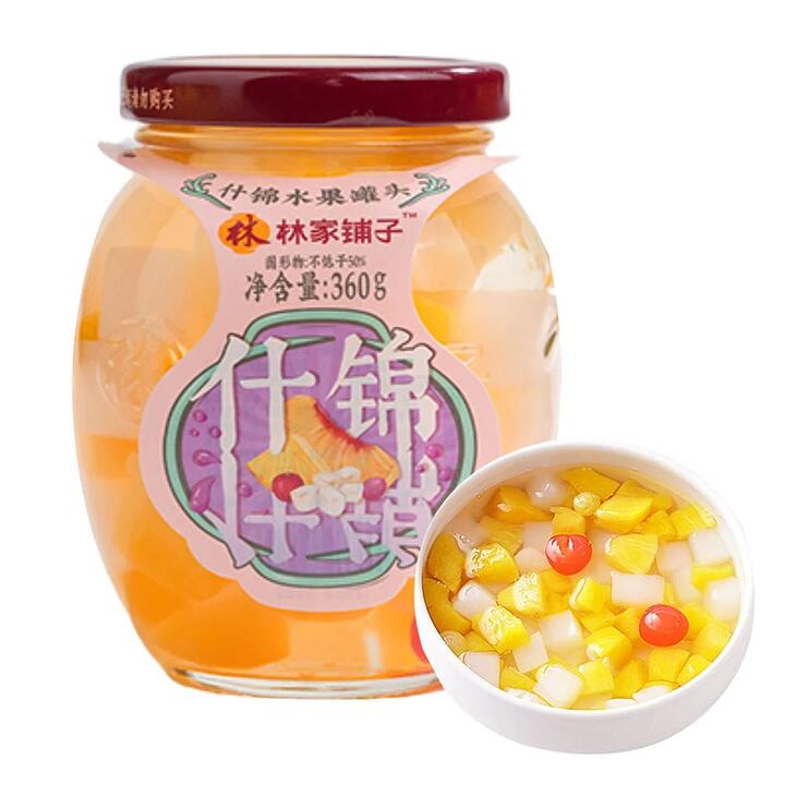 Linjia Shop Mixed Fruit Canned 360g
