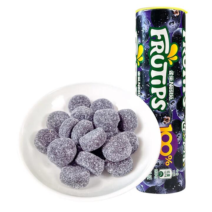 Nestle Frutips Blackcurrant Gummy Candy - 60g
