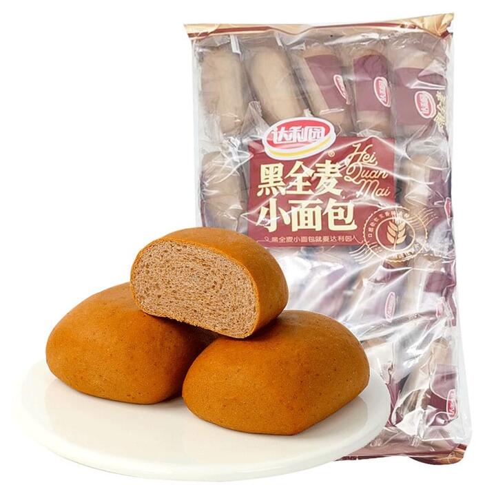 Daliyuan Whole Wheat Mini Bread Rolls, Pack of 20, 400g
