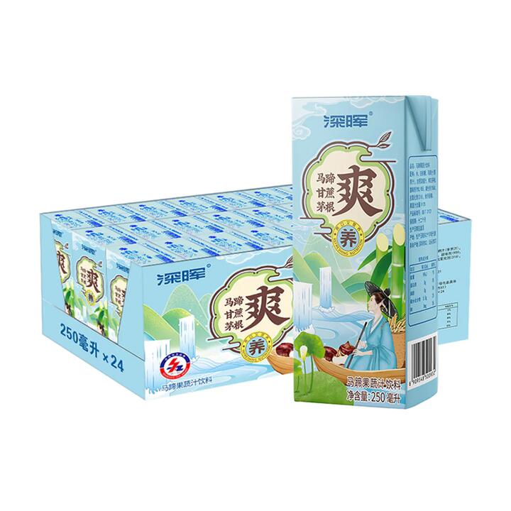 Shenhui Water Chestnut and Sugarcane Juice - 250ml x 24