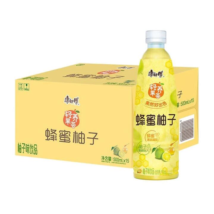 Master Kong Honey Pomelo Drink 500ml x 15 Bottles per Case