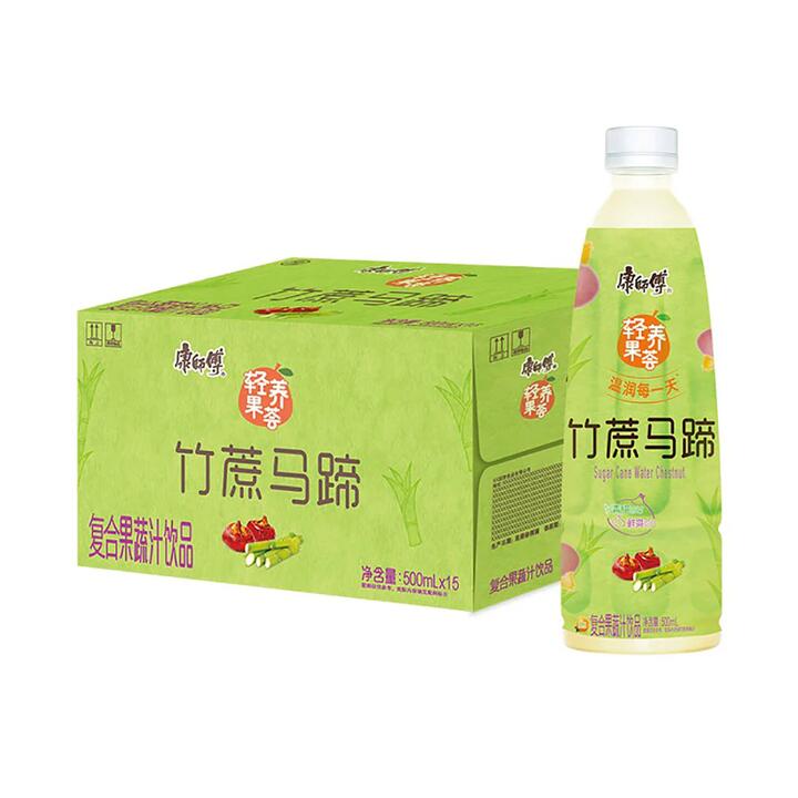 Master Kong Sugar Cane Water Chestnut Drink - 500ml x 15