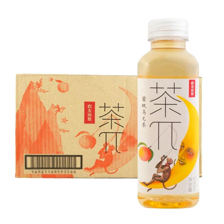 Nongfu Spring Tea Pi Peach Oolong Tea 500ml*15 Bottles/Case