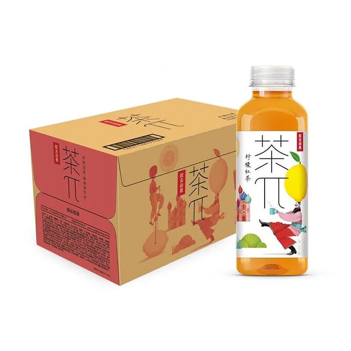 Nongfu Spring Tea Pi Lemon Red Tea Flavour 500ml*15 Bottles/Case