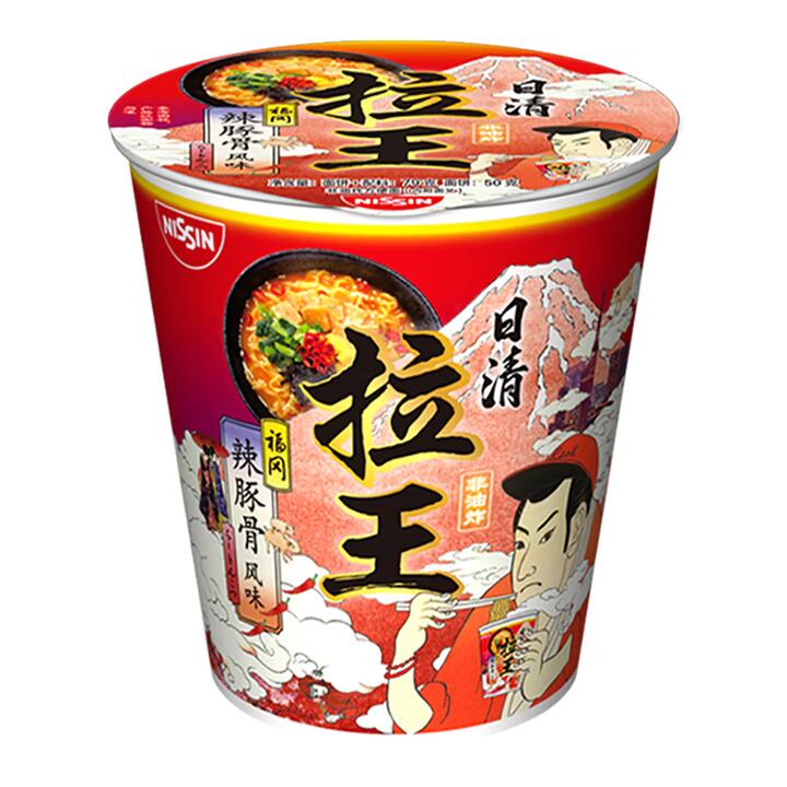 Nissin Raoh Spicy Tonkotsu Flavor Ramen - 79g