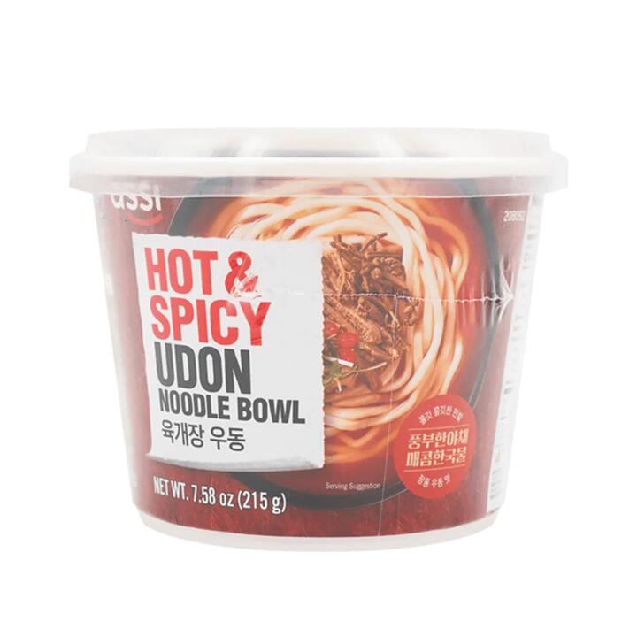 Assi Hot & Spicy Udon Noodles Bowl 215g