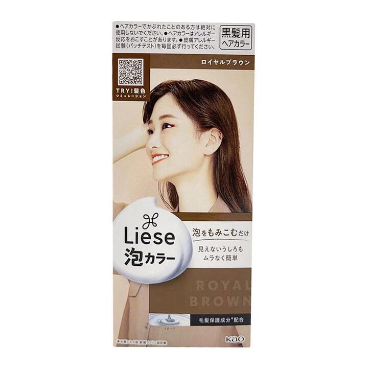 Kao Foam Hair Dye in Royal Brown