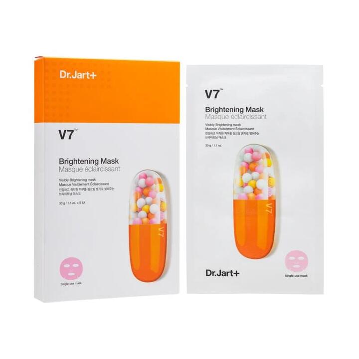 Dr.Jart+ Orange Capsule Vitamin Brightening Face Mask 30g x 5 Sheets per Box 150g