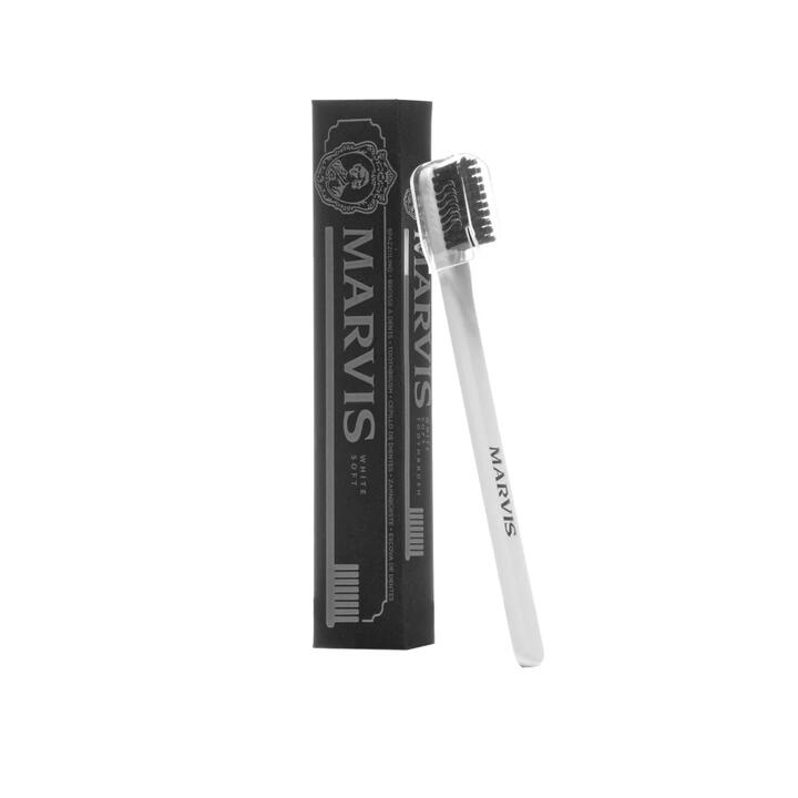 Marvis Toothbrush with White Handle - Soft Bristle Model