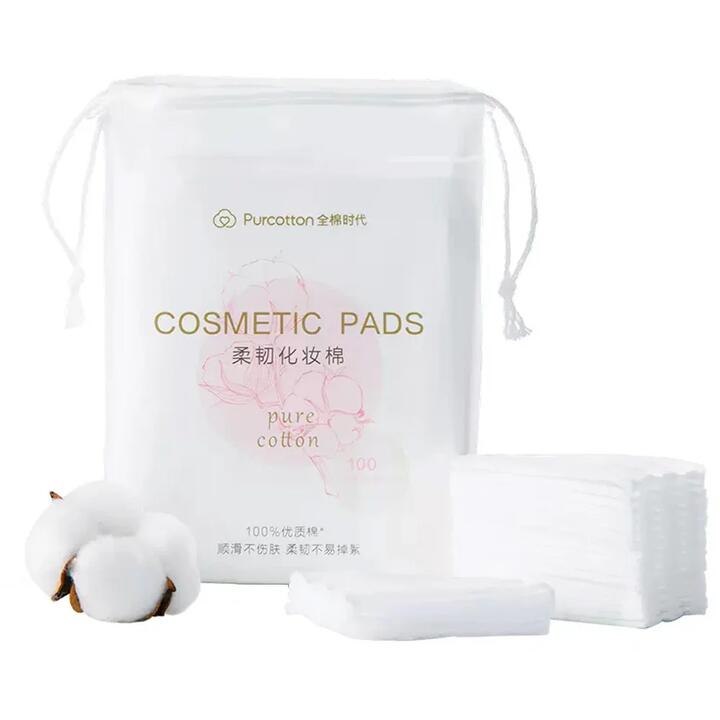 Purcotton Cosmetic Pads - 100 Pieces