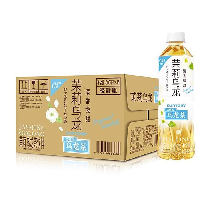 Suntory Jasmine Oolong Tea 500ml * 15 Bottles/Case