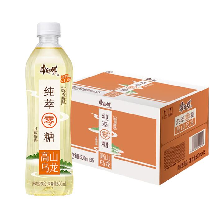 Master Kong High Mountain Oolong Tea - 500ml x 15 Bottles