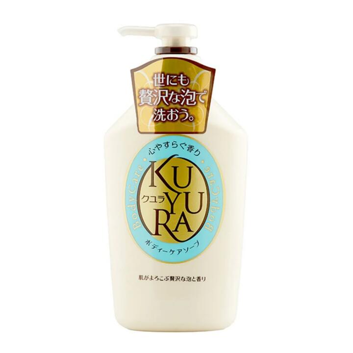 Shiseido KUYURA Skin Beautifying Body Wash with Vanilla Floral Scent 550ml