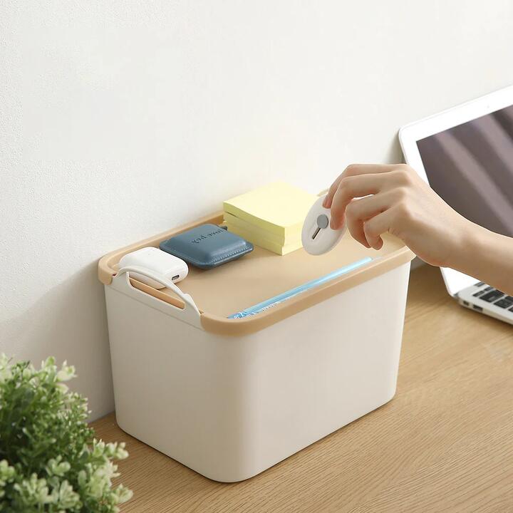FaSoLa Large White Portable Storage Box