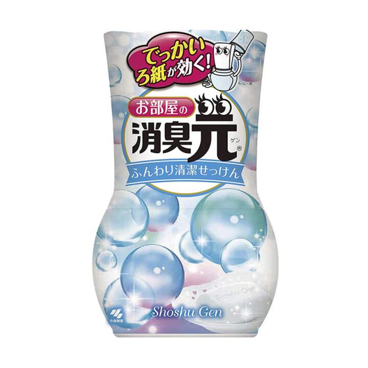 Kobayashi Pharmaceutical Deodorant Air Freshener, Soap Scent, 400ml