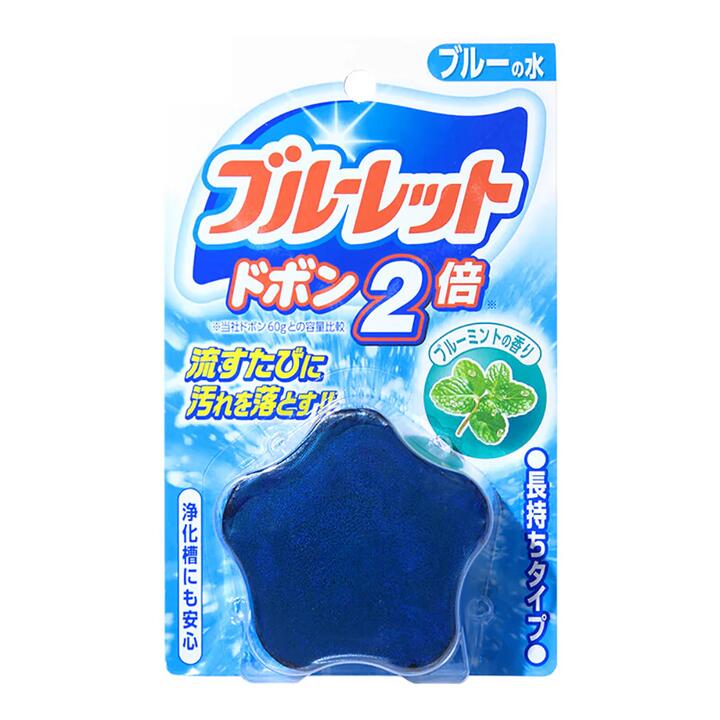 Kobayashi Pharmaceutical Toilet Cleaning Block, Fresh Mint Scent, Single Pack