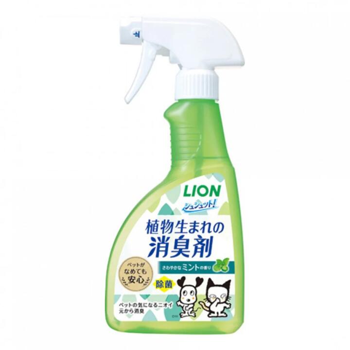 Lion King Pet House Indoor Antibacterial Deodorizing Spray, Mint Scent, 400ml