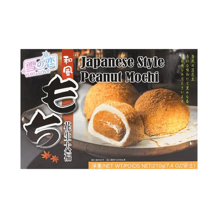 Yuki & Love Japanese Style Peanut Mochi - 210g
