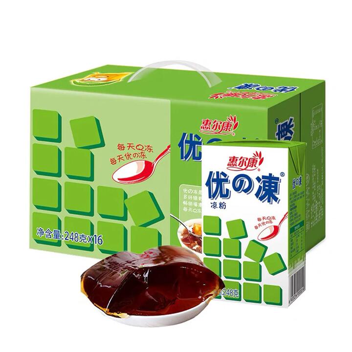 Weierkang Frozen Grass Jelly - 248g x 16 Packs