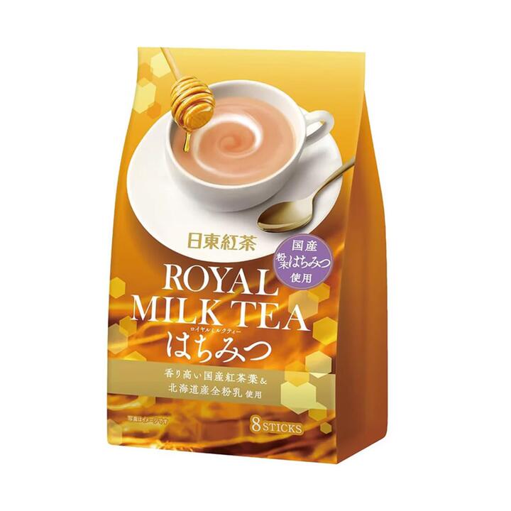 Nitto Royal Milk Tea - Honey Flavor, 8 Sticks