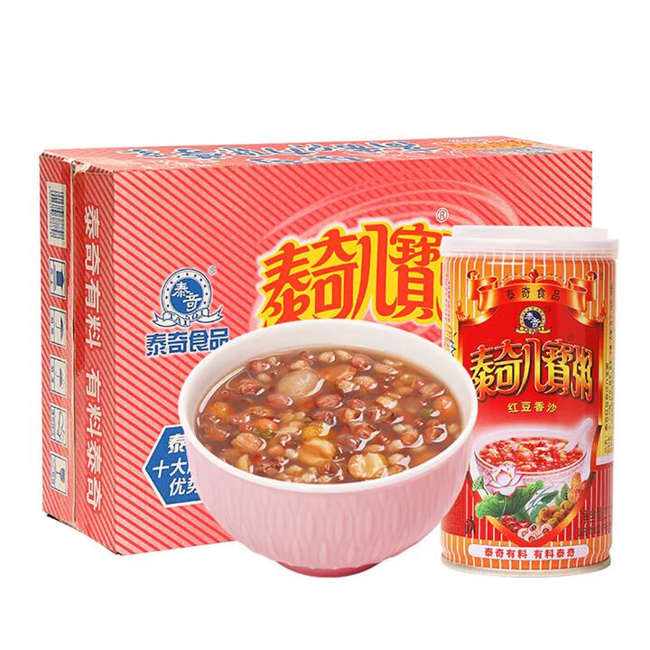 Taichi Red Bean Eight Treasures Porridge - 370g x 24 Cans