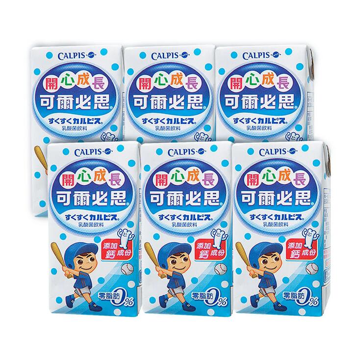 Calpis Happy Growth Lactobacillus Drink - 160ml x 6