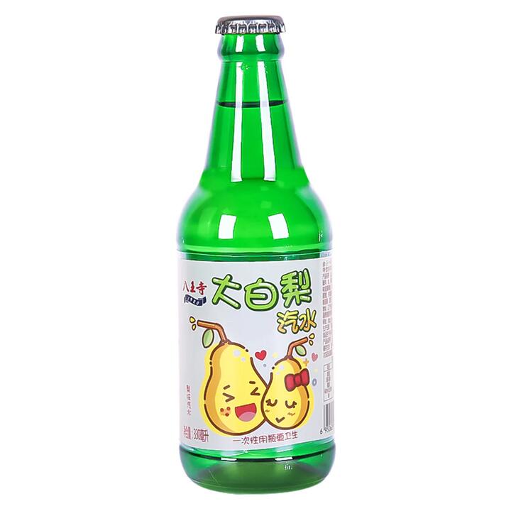 Hachiwangji White Pear Flavored Soda - 330ml