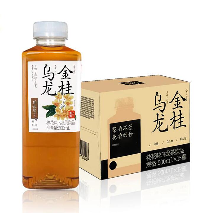 Fruit Is Ripe Golden Osmanthus Oolong Tea - 500 ml x 15 Bottles (Case)