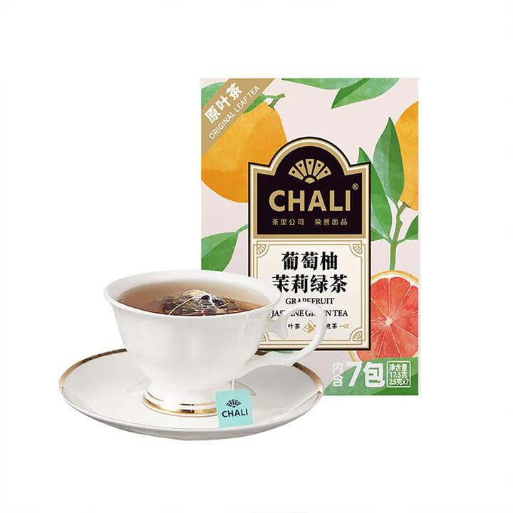 Chali Grapefruit Jasmine Green Tea Bags - 17.5g