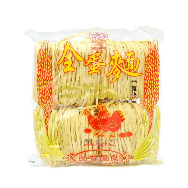 Sinbo Brand Canton Noodles Oriental Style (Wide) - 375g