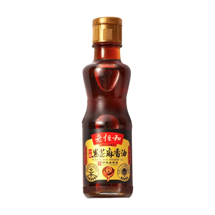 Lao Heng He Pure Black Sesame Oil - 220ml