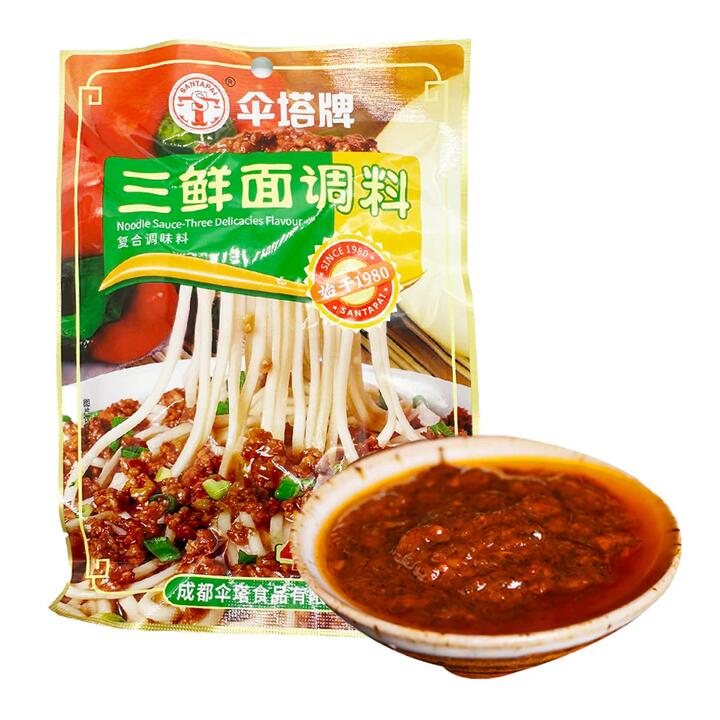 Santapa Three Delicacies Noodle Sauce - 120g