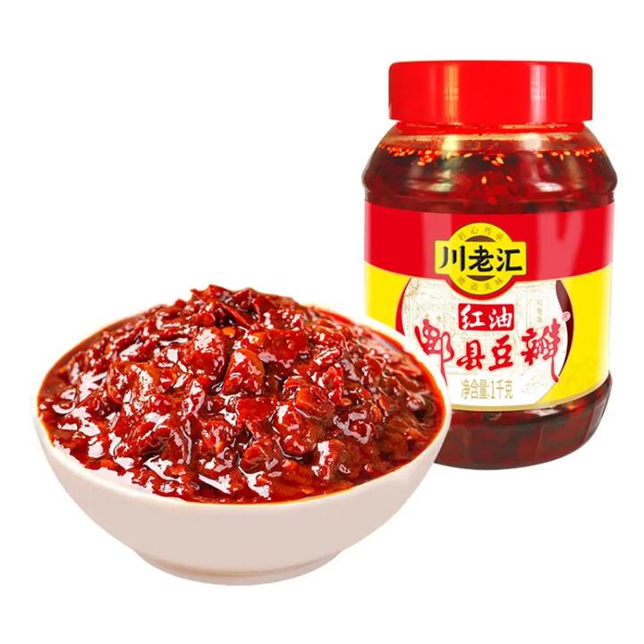 Chuan Lao Hui Red Oil Pixian Douban Sauce - 1kg