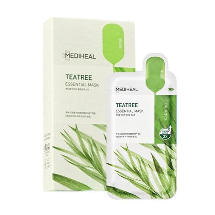Mediheal Tea Tree Essential Mask - 24ml, Pack of 10