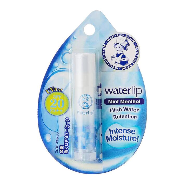 Mentholatum Water Lip Moisturizing Lip Balm with Mint - SPF 20 PA++ - 4.5g