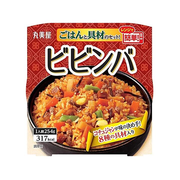 Marumiya Bibimbap Rice Bowl - Single Serving, 254g
