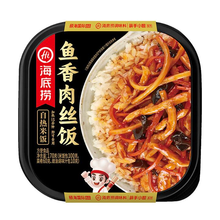 Haidilao Self-Heating Rice with Shredded Pork in Garlic Sauce - 170g