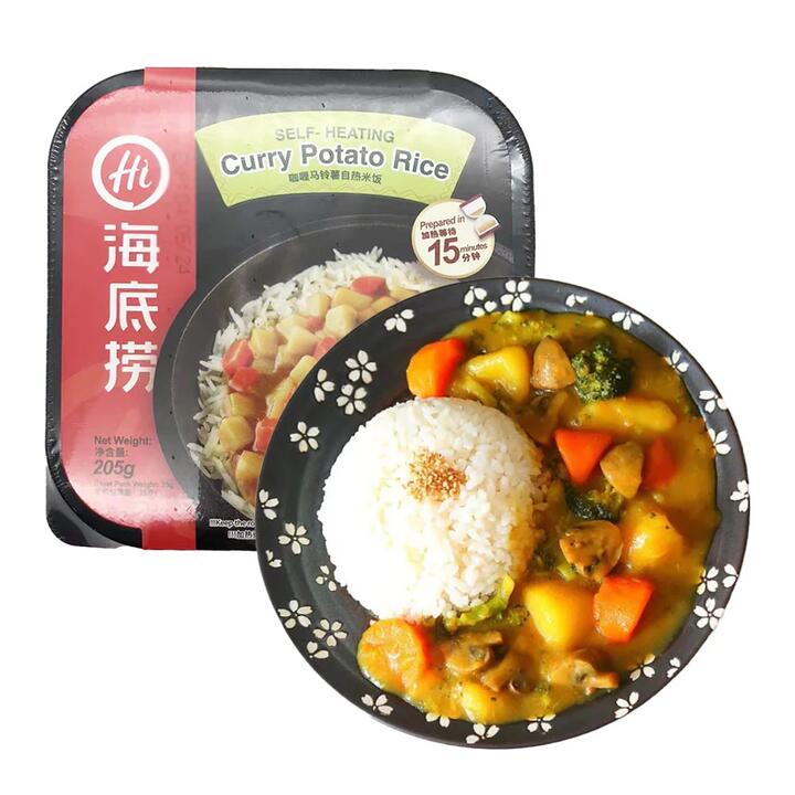 Haidilao Self-Heating Curry Potato Rice - 205g