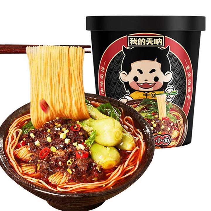 My God Chongqing Noodles with Beef Hot Pot Flavor - 85g