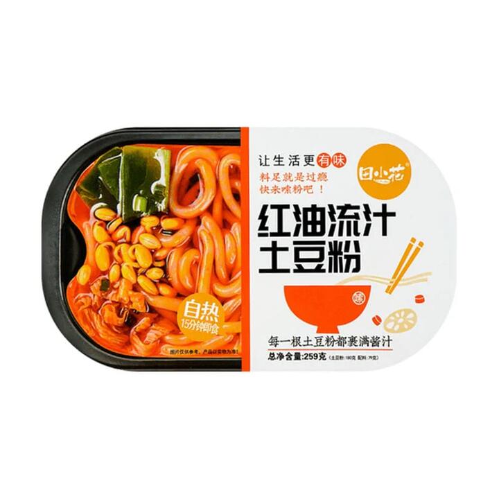Tian Xiao Hua Self-Heating Spicy Potato Noodles - 259g