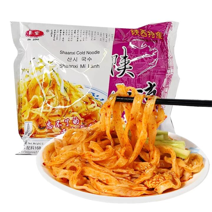 Qin Zong Shaanxi Spicy Cold Noodles - 168g